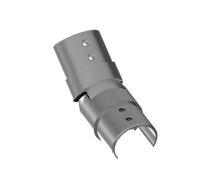 Gelenkverbindung V4A  für Nutrohr rund 42,4mm 1,5mm