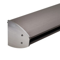 Wandklemmprofil 17,52mm Oval