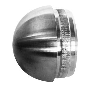 Kugelkappe hohl 33,7x2,0mm
