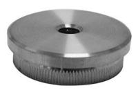 Kappe hohl flach mit Bohrung 42,4x2,0mm M8