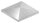 Pyramidenkappe V2A 40x15mm