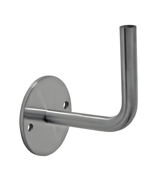 Handlaufträger mit Senkbohrung 70x70mm D70x4mm d2x8,3mm