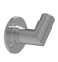 Wandflansch Eckbogen 42,4x2,0mm