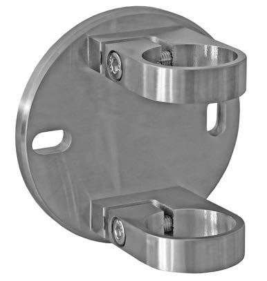 Wandbefestigung 48,3mm D150mm V4A