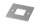 Ronde vierkant 40x40mm D92 d11mm t4mm