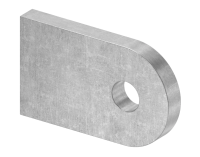 Anschweißlasche Stahl 30x20 H:5mm mit LB 7mm