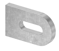 Anschweißlasche Stahl 30x20 H:5mm mit LL 17x7mm