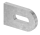 Anschweißlasche Stahl 30x20 H:5mm mit LL 17x7mm