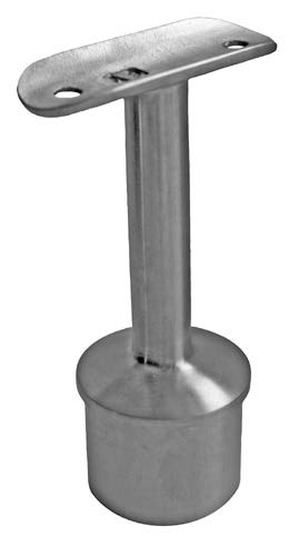 Handlaufträger mit Gelenk 80x30-90mm 42,4mm D50mm