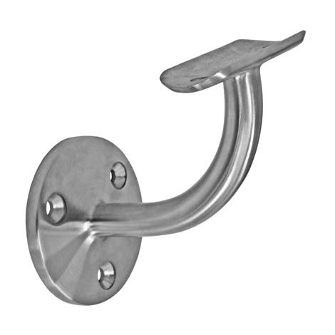 Handlaufträger 75x50mm 42,4mm D60mm d5,5mm