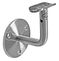Handlaufträger mit Gelenk 60x72mm 42,4mm D80mm d6,5mm