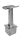 Handlaufträger 40x40x2 starr flach H:80mm