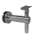 Handlaufträger Glas mit Gelenk 85x30-90 ø42,4 D: 50mm