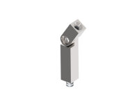 Stift 14x14 mit Gelenk H: 75mm mit M8 innen & M6...