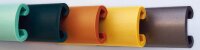 Raipolenhandlauf 30x8 mm telegrau